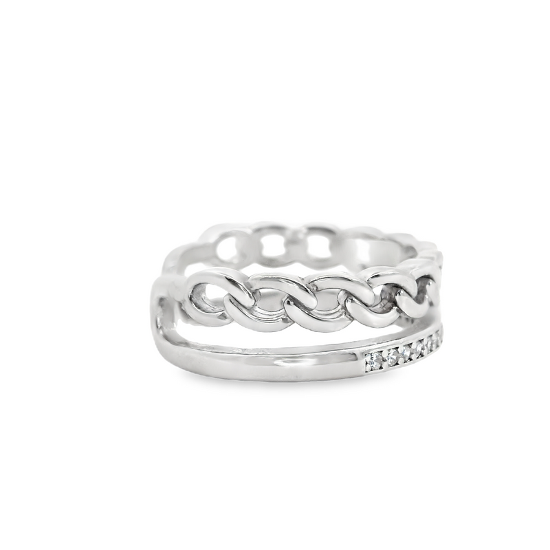 Sterling Silver CZ Ring
