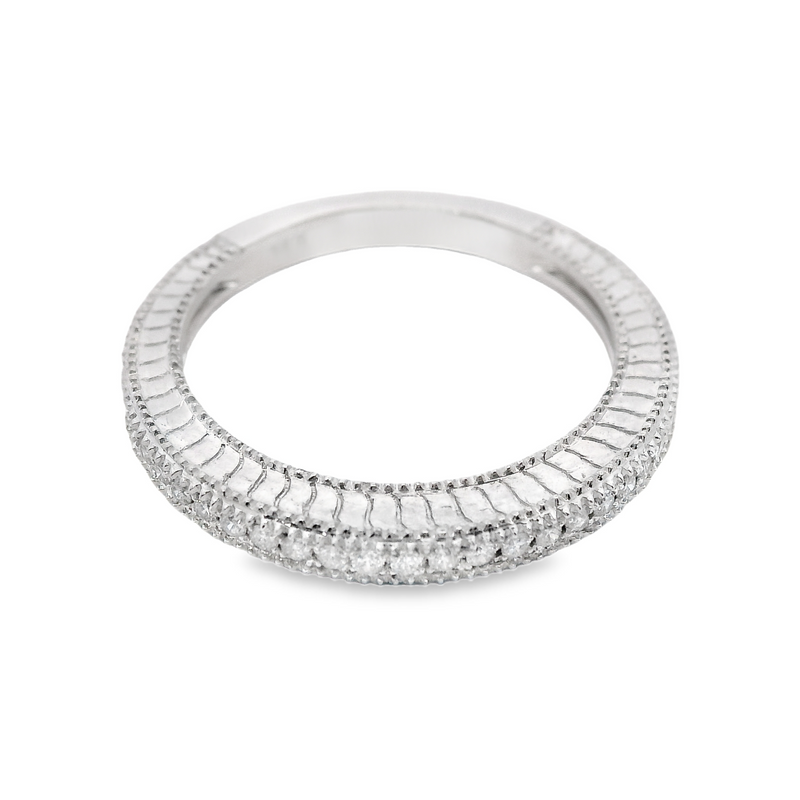 14K WG DIAMOND BAND
