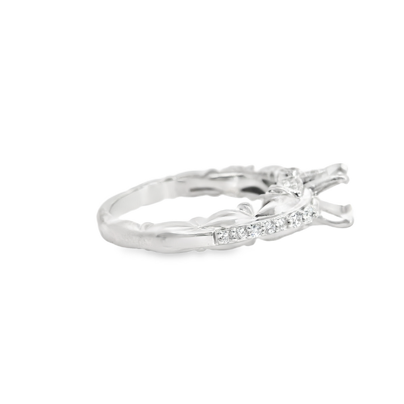 14K WG DIAMOND ENGAGEMENT RING