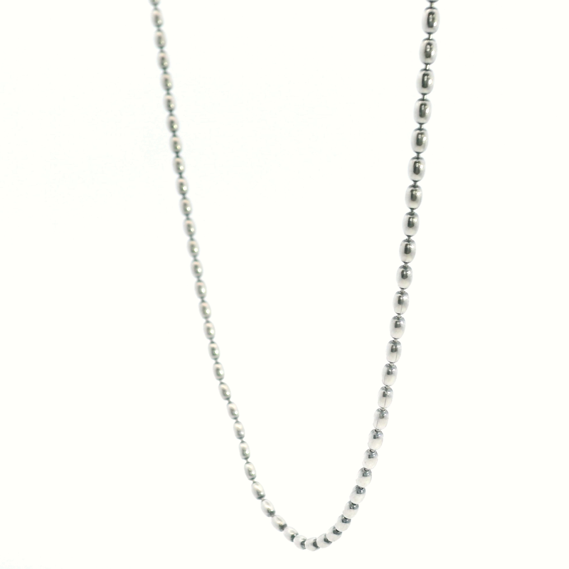 Sterling Silver 24" Beaded Silpada Chain