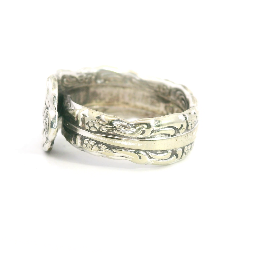 Silver Spoon Ring Size 4.5