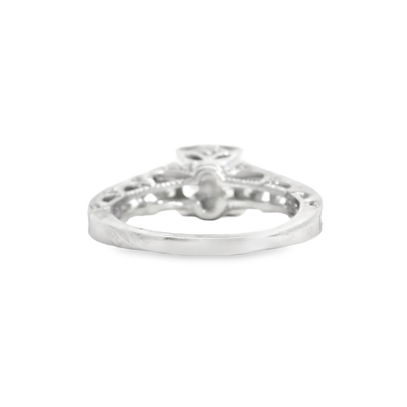 14K WHITE GOLD DIAMOND MOUNT