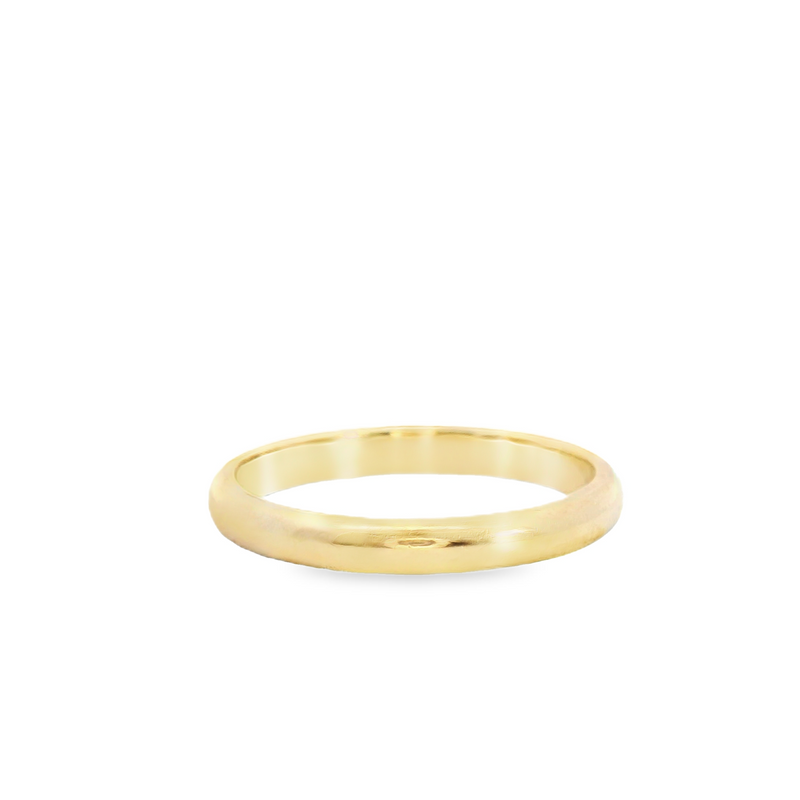 14K YG 2.mm Wedding Band Size 5.5