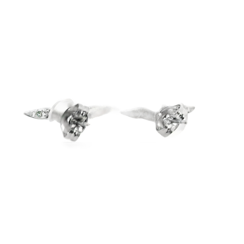 Sterling Silver Seagull Stud Earrings