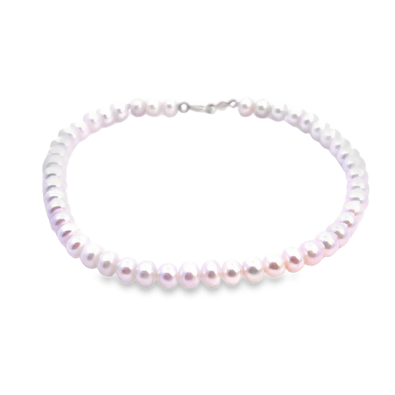 14K YG Freshwater Pearl Bracelet 4.5-5.0mm