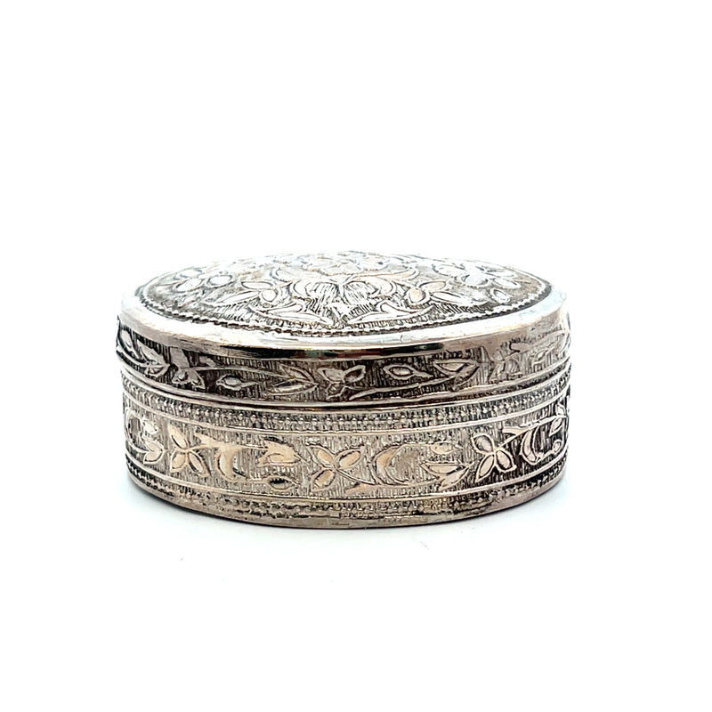 Sterling Silver Trinket Box