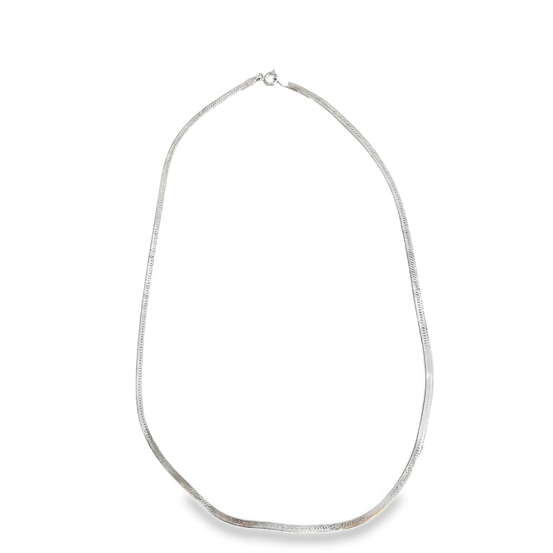 Sterling Silver Herringbone Chain