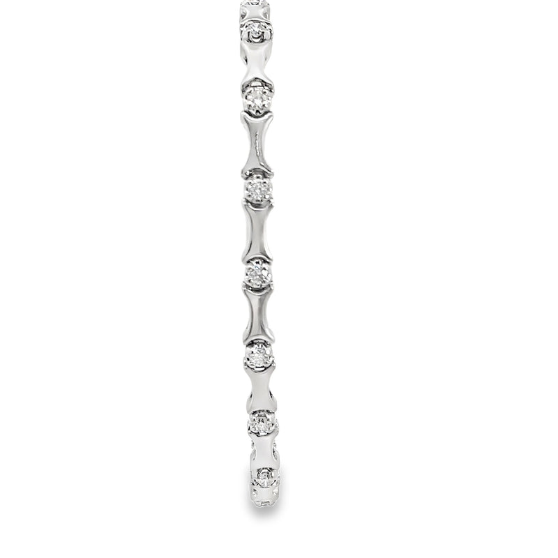 14K WG Diamond Tennis Bracelet