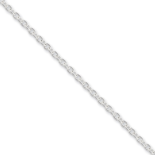 STERLING SILVER LINK CHAIN 18