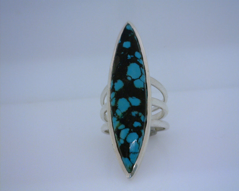 Sterling Silver Turquoise Ring Size 7