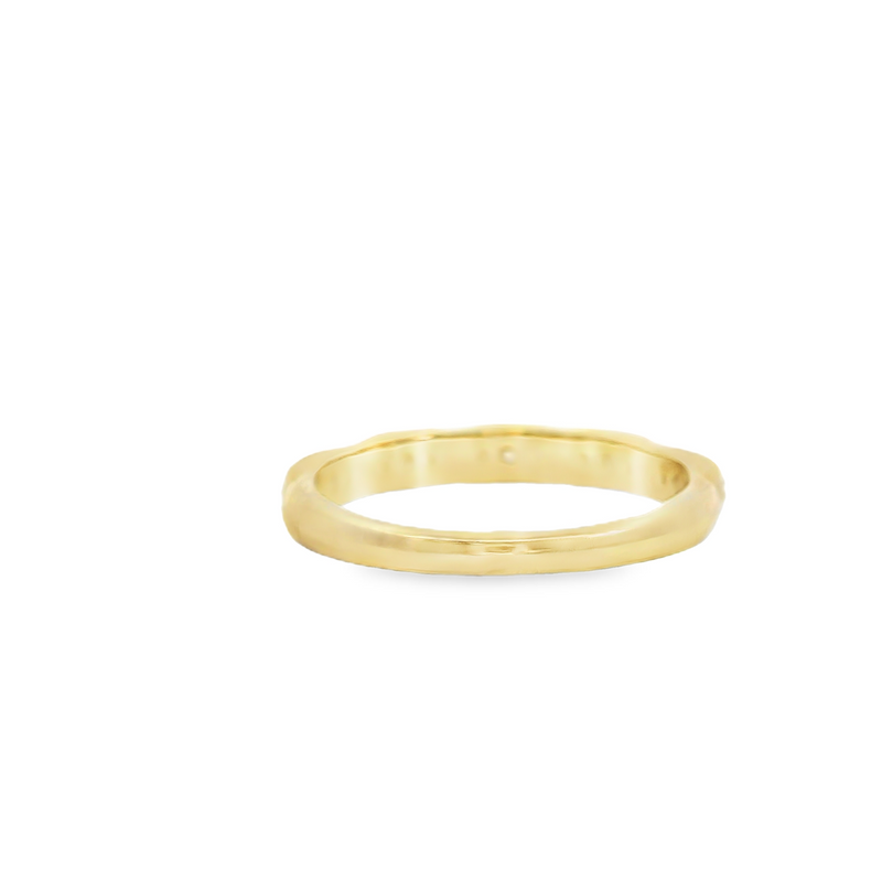 10K YG Diamond Band