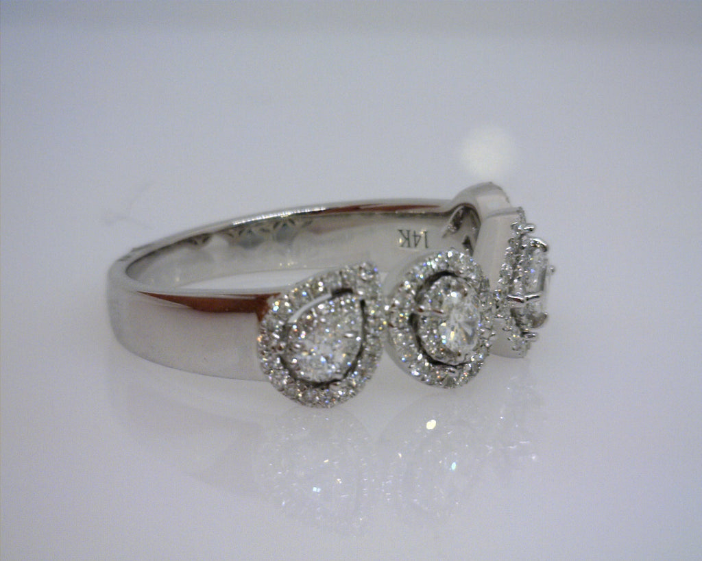 14K WG DIAMOND RING