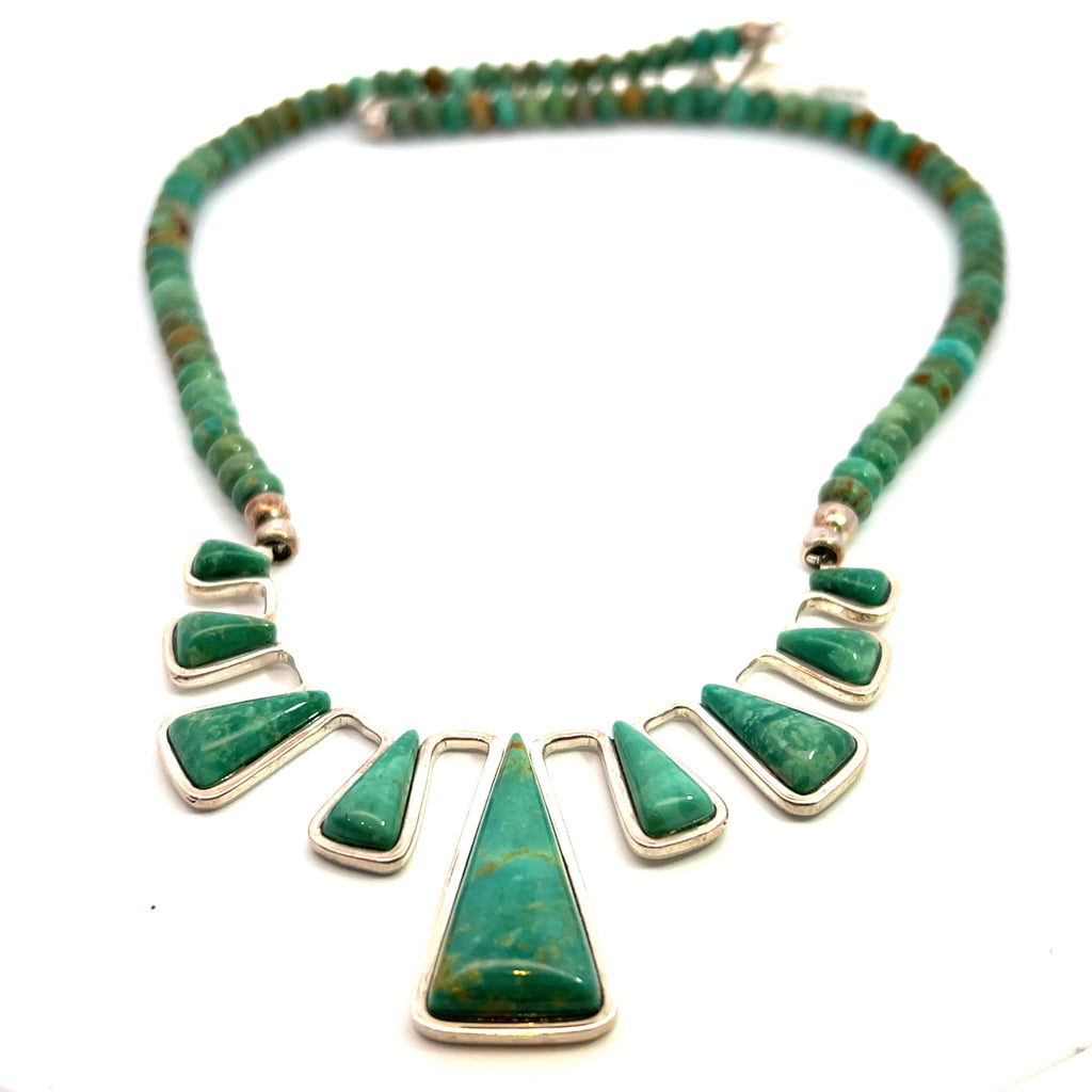 Jay King Sterling Silver Turquoise Necklace