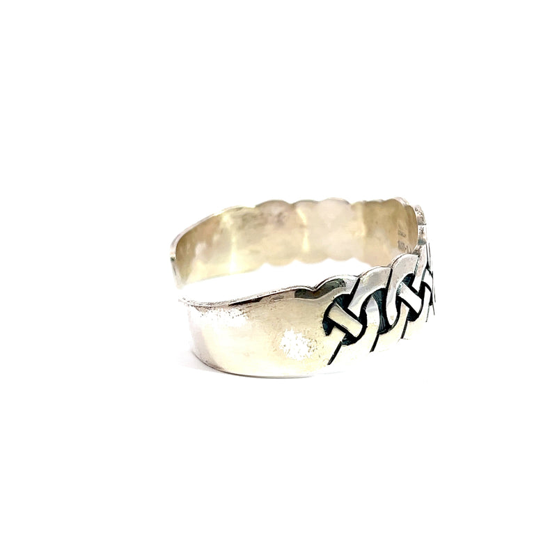 Sterling Silver Celtic Bangle Bracelet