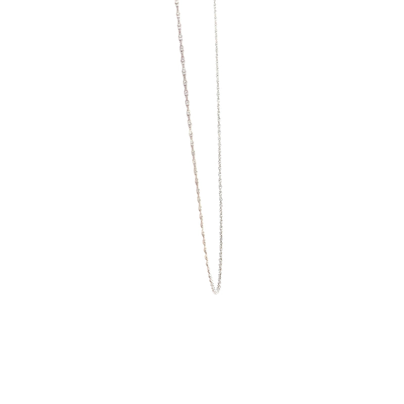 Sterling Silver 18" Loose Rope Chain