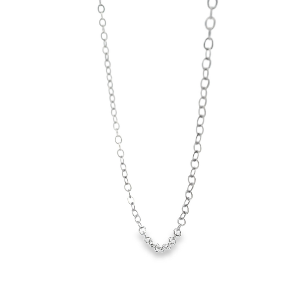 Sterling Silver Open Link Chain 16"