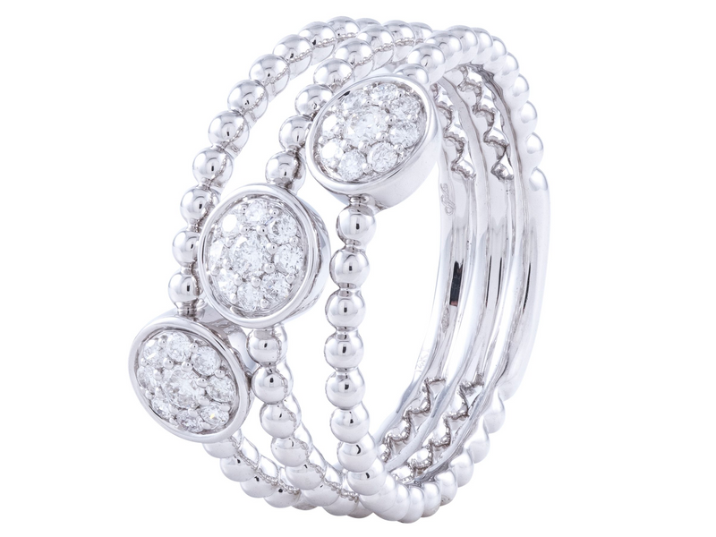 14K WG Diamond Ring