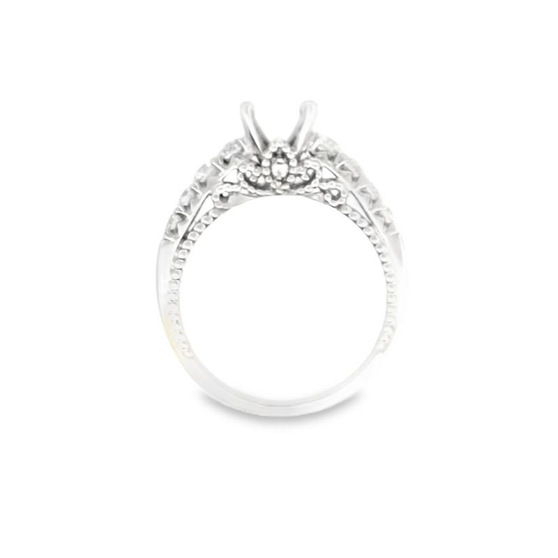 18K WG DIAMOND ENGAGEMENT  RING