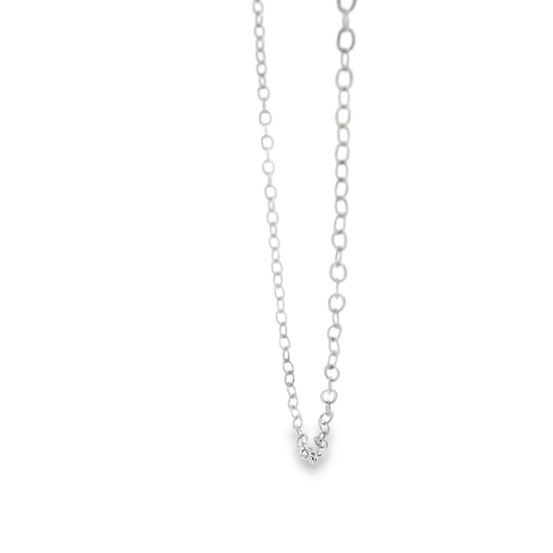 Sterling Silver Open Link Chain 16"