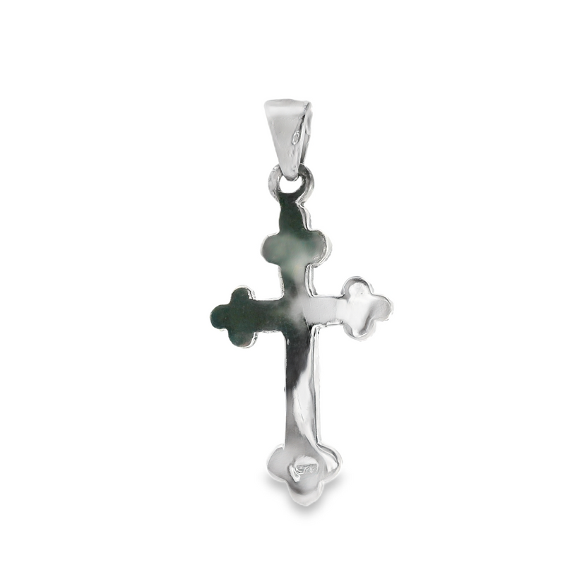 Sterling Sliver Marcasite Cross