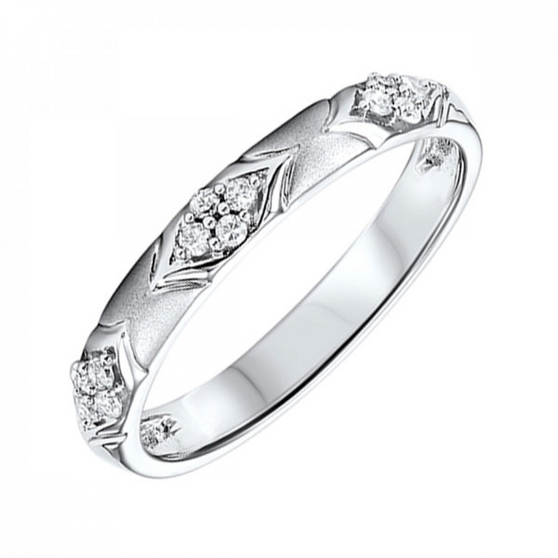 10K WG Diamond Band