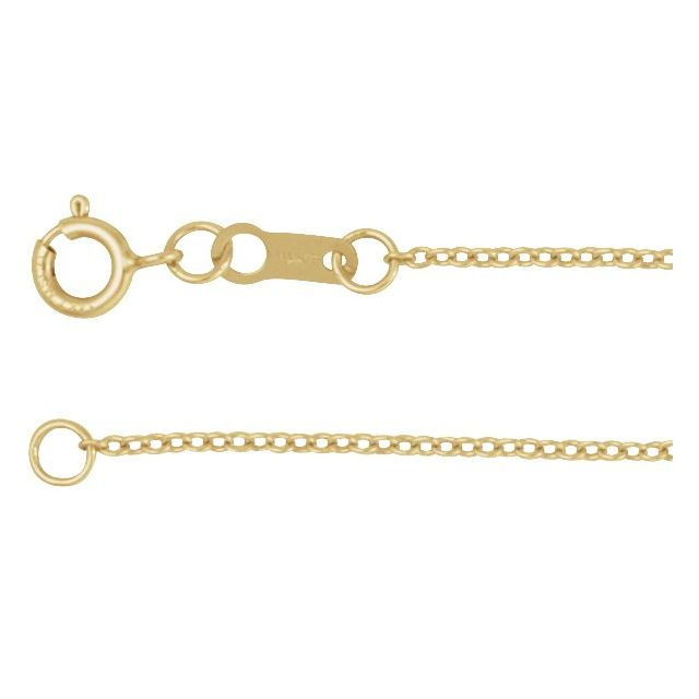 14K Yellow Gold-Filled 1 mm Ul