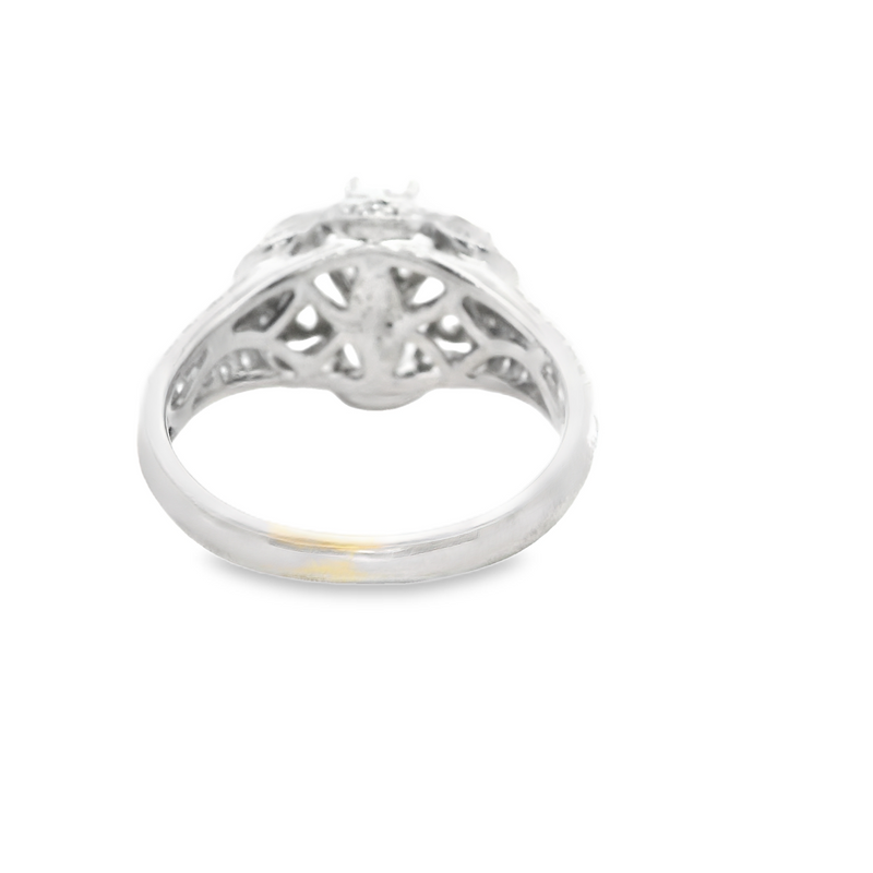 18K WG DIAMOND ENGAGEMENT RING