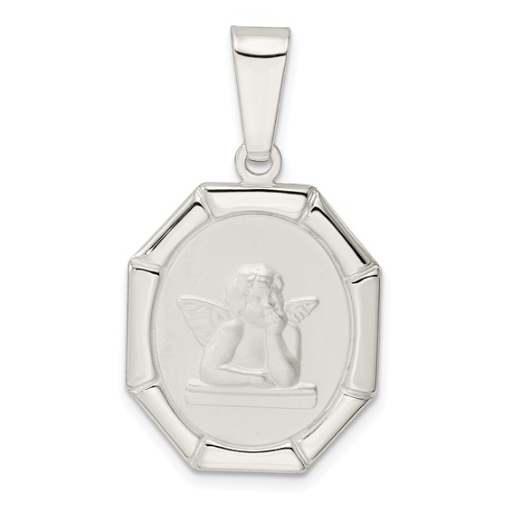 Sterling Silver Rhodium-plated