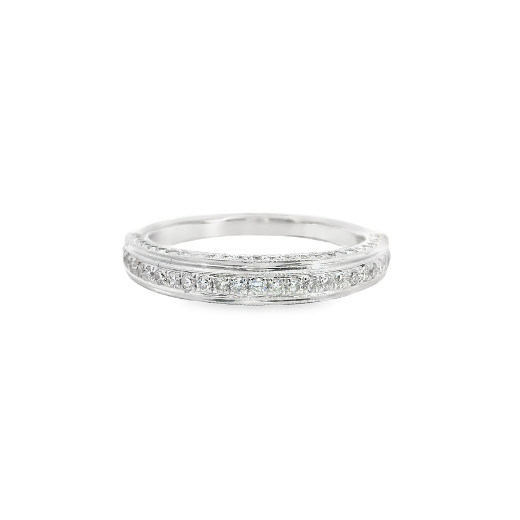 14K WG DIAMOND BAND