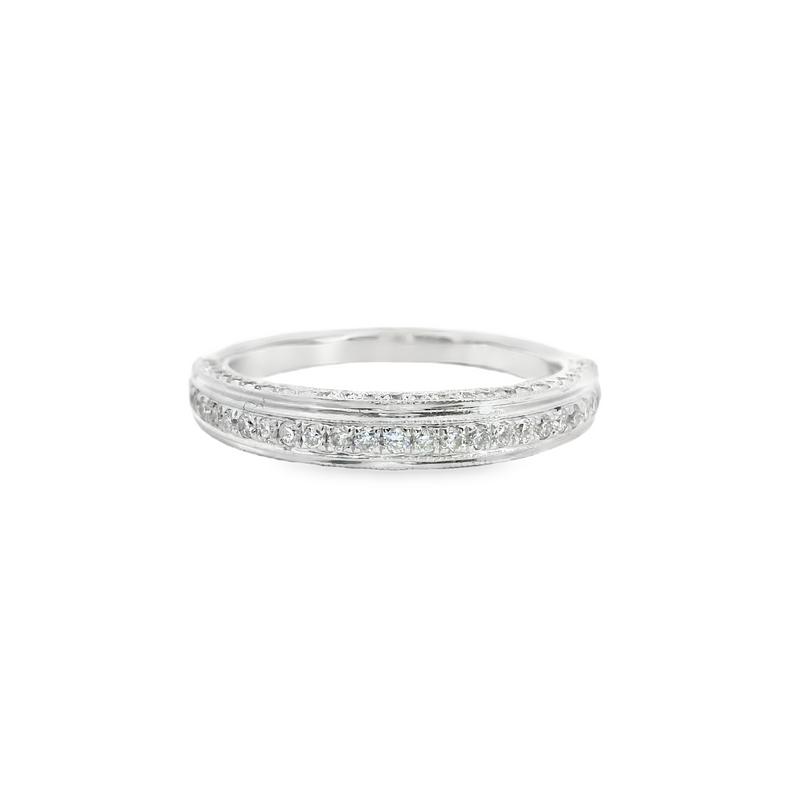 14K WG DIAMOND BAND