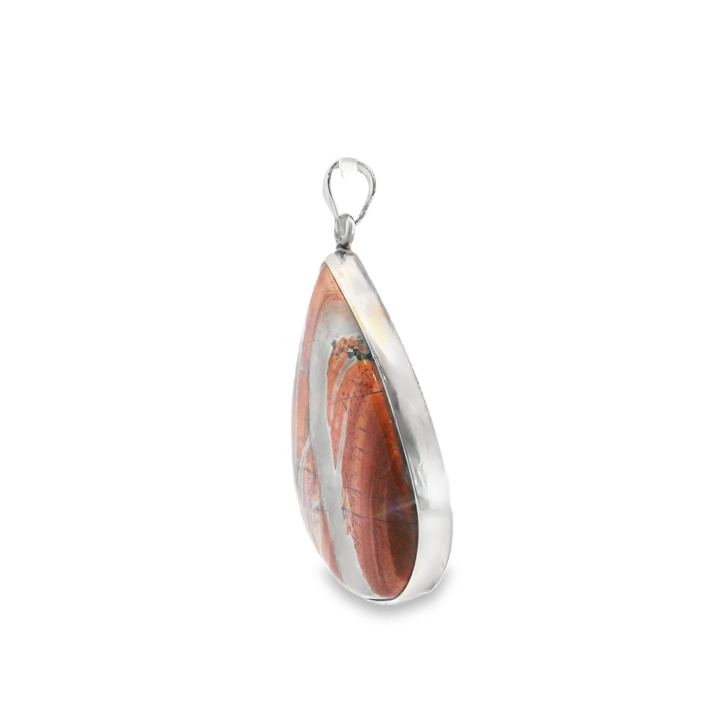 Sterling Silver Jasper Pendant