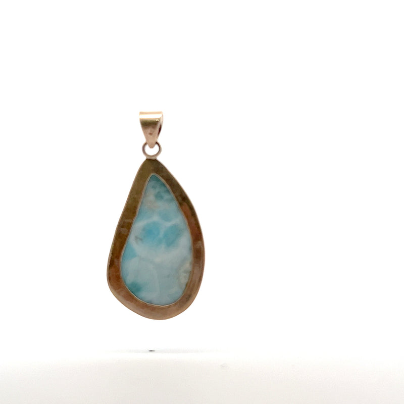 Sterling Sliver Larimar Pendant