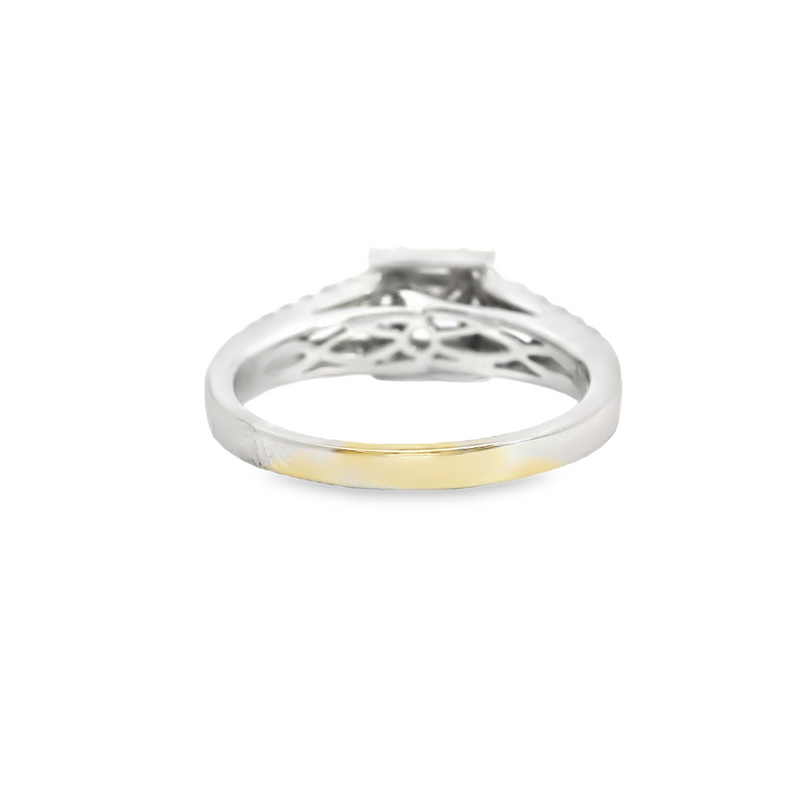 14K WG Diamond Ring