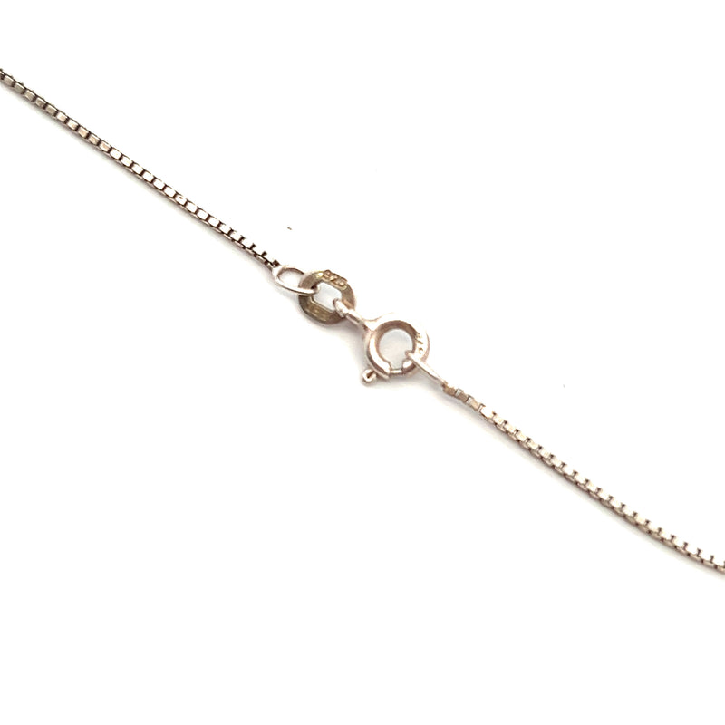 Sterling Silver Box Chain 24"