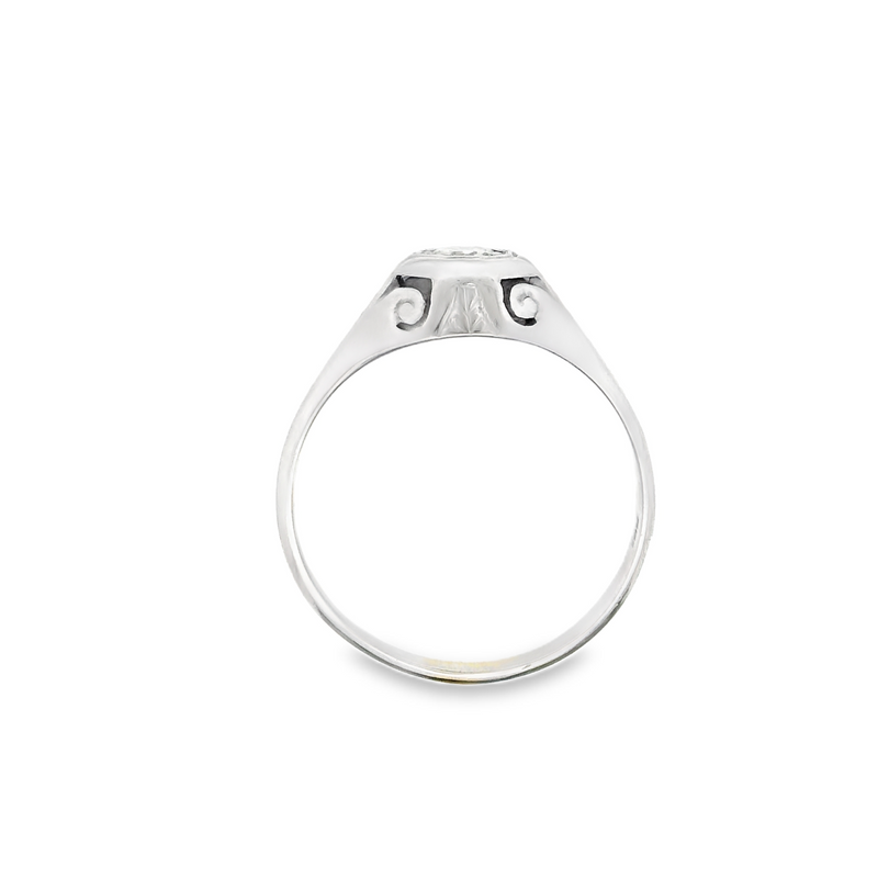 18K WG DIAMOND BAND