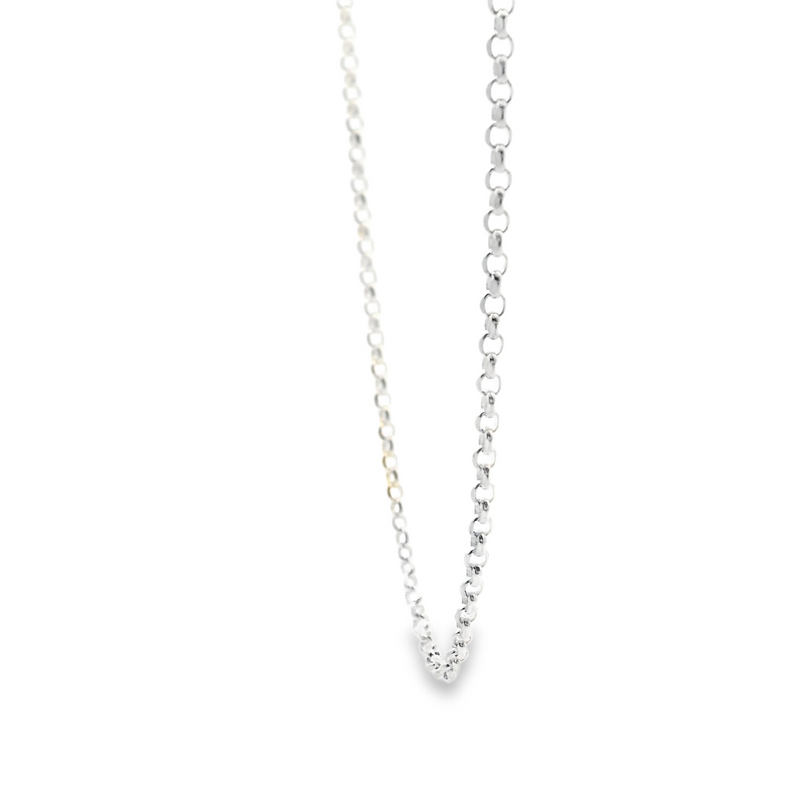 Sterling Silver 12" Chain/Ankl