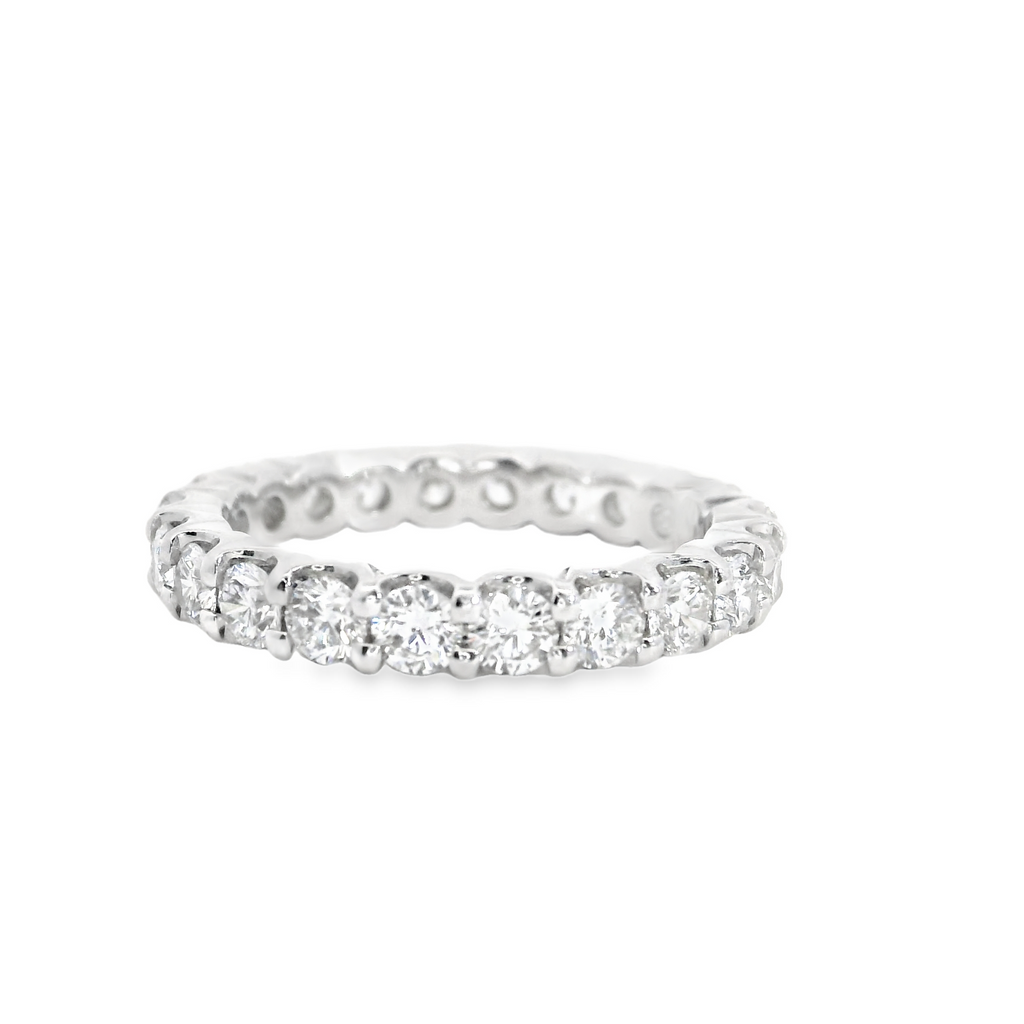 14K WG ETERNITY BAND