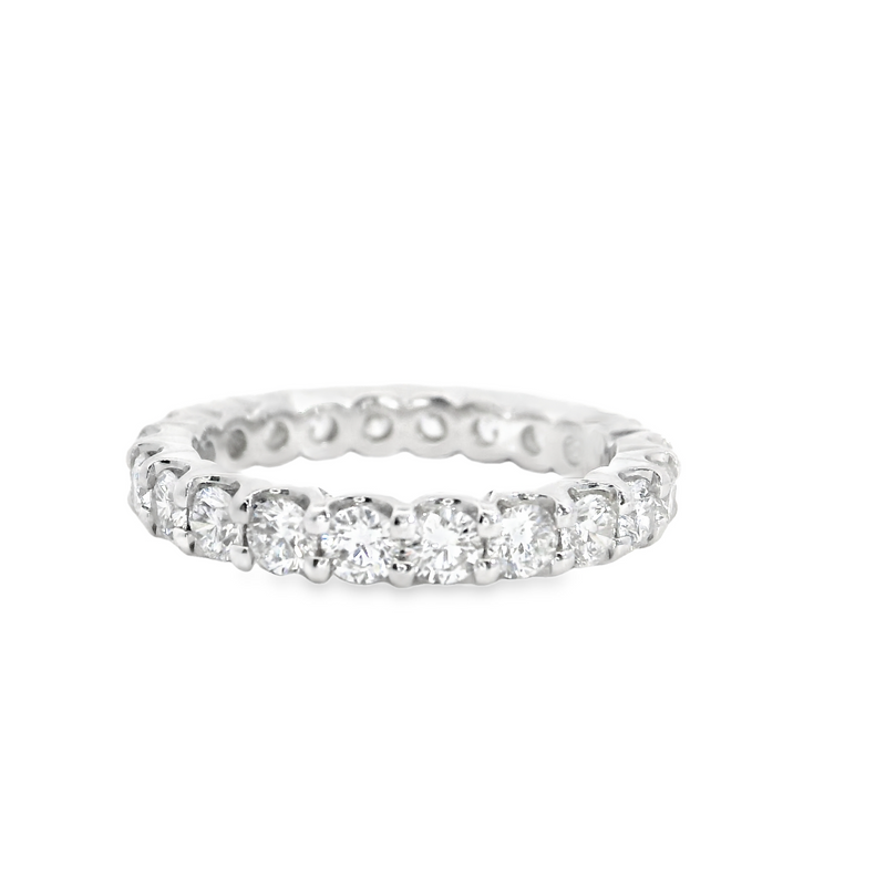 14K WG ETERNITY BAND