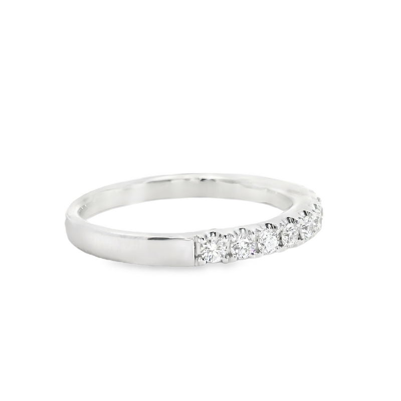 14K WG Diamond Band