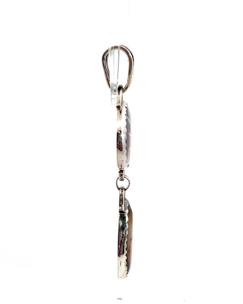 Sterling Silver Double Hanging