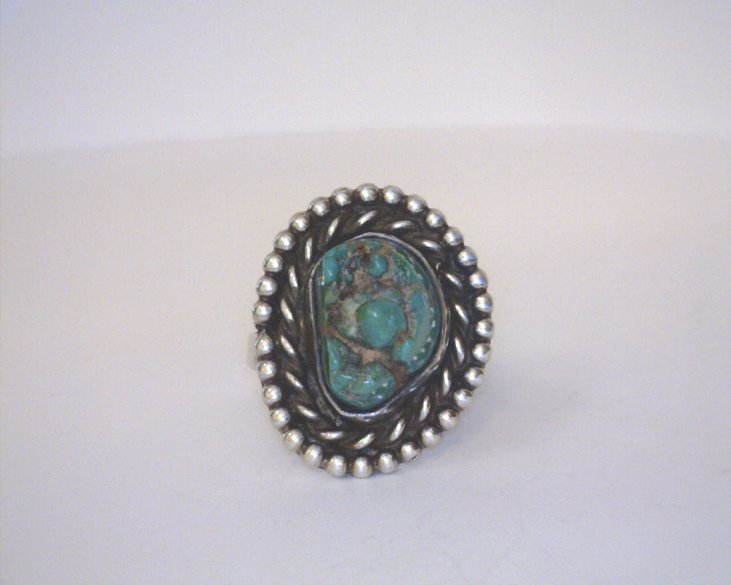 SS TURQUOISE RING