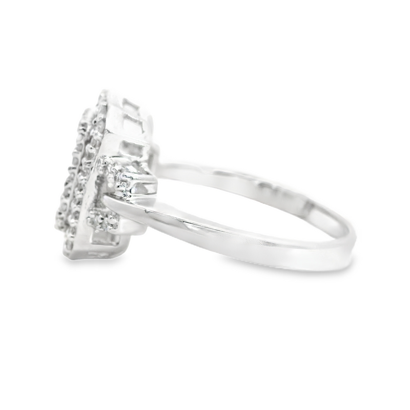 14K WG DIAMOND RING