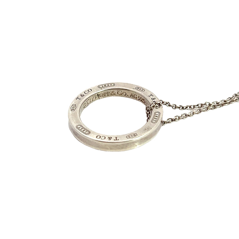 Tiffany & Co. "1837" Silver Circle Necklace