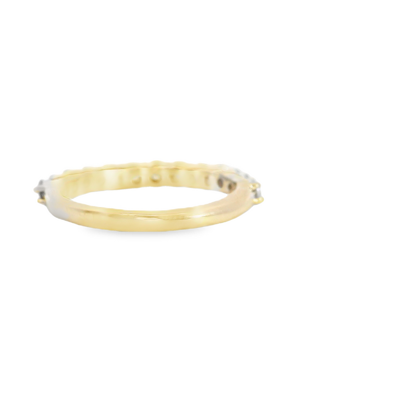 14K YG LAB GROWN DIAMOND Band