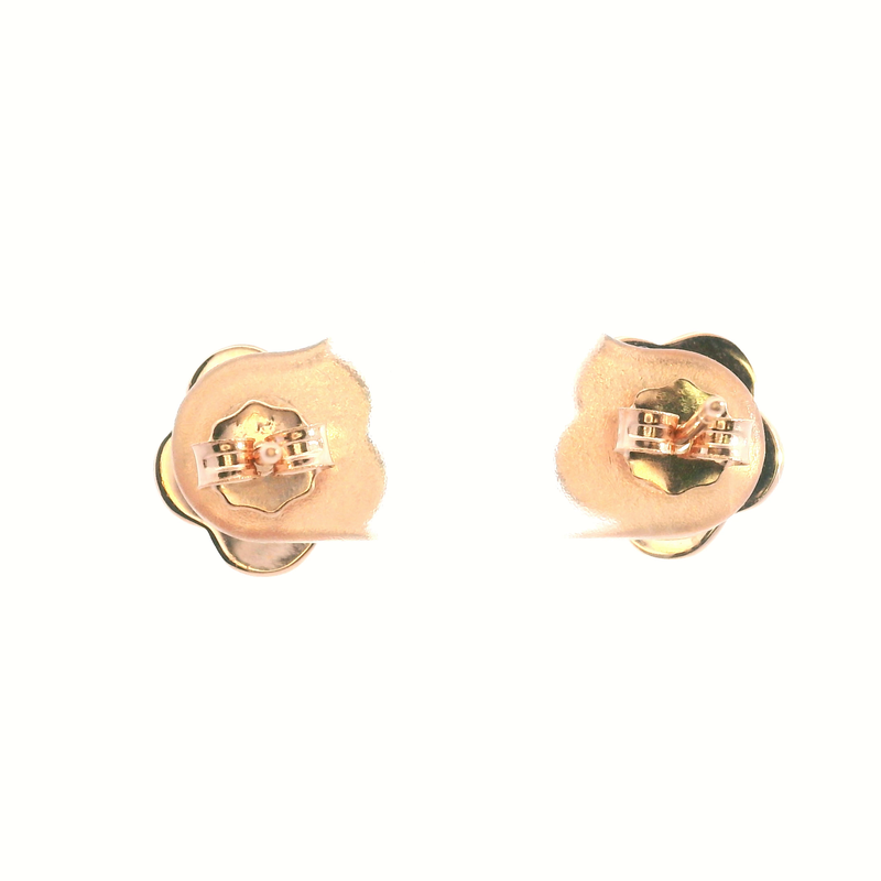 Rose Gold Plated Gemstone Earrings