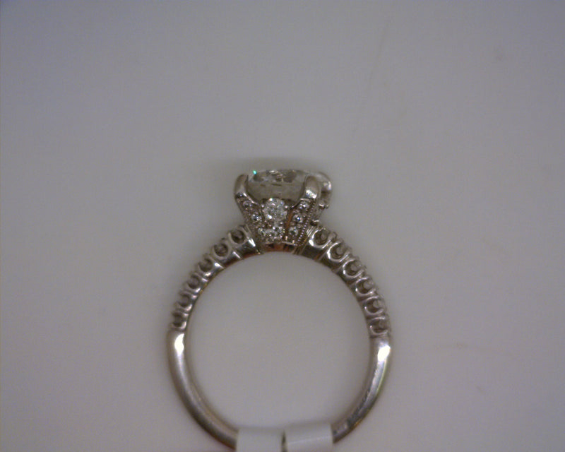 14K WG ENGAGEMENT RING