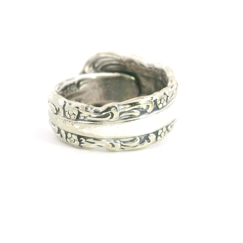 Silver Spoon Ring Size 4.5