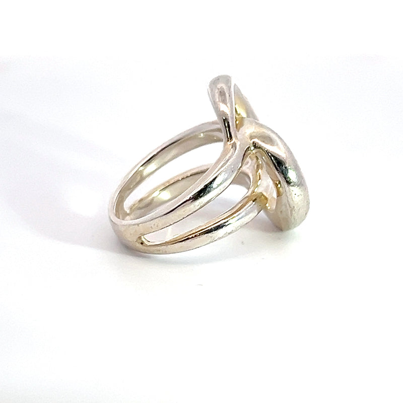 Sterling Silver T&B Knot Ring