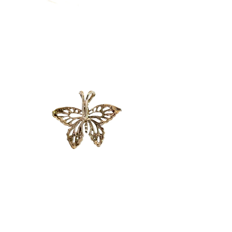 Sterling Silver Butterfly Pendant