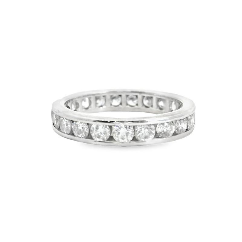 14K WG DIAMOND BAND